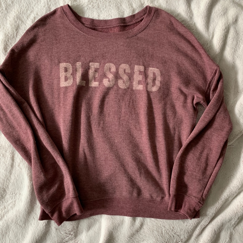 “Blessed” Crewneck Sweatshirt